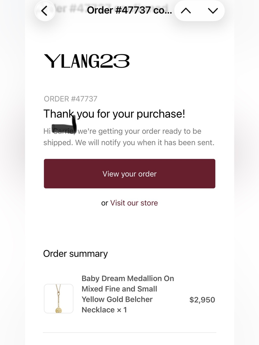 Foundrae Dream/Reverie Small Mixed Belcher Extension Necklace - Picture 11 of 12